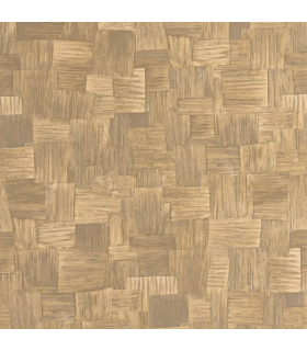 Papier peint DURA BEIGE RAPHIA - Collection Babylone - CASADECO - Ref. BBLN89741762