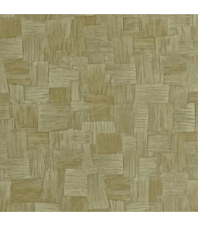 Papier peint DURA VERT OLIVE - Collection Babylone - CASADECO - Ref. BBLN89747419