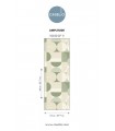 Papier Peint AMPLITUDE VERT D'EAU - Collection GRAPHIC - CASELIO - Réf. GPC105500711