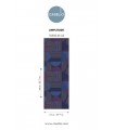 Papier Peint AMPLITUDE AUBERGINE - Collection GRAPHIC - CASELIO - Réf. GPC105506555