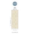 Papier Peint CIRCLE BEIGE - Collection GRAPHIC - CASELIO - Réf. GPC105511187