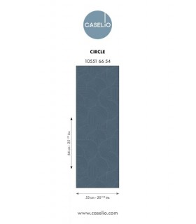 Papier Peint CIRCLE BLEU - Collection GRAPHIC - CASELIO - Réf. GPC105516654