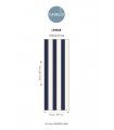 Papier Peint LINEAR BLEU AUBERGINE - Collection GRAPHIC - CASELIO - Réf. GPC105530564