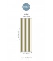 Papier Peint LINEAR VERT KAKI - Collection GRAPHIC - CASELIO - Réf. GPC105530753