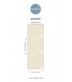 Papier Peint MOVEMENT BEIGE OR - Collection GRAPHIC - CASELIO - Réf. GPC105540120
