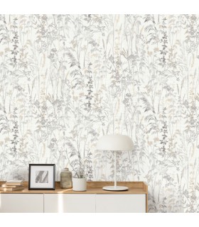 Papier peint vinyle grainé sur intissé Botanica 1 Erismann 10258-14