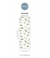 Papier Peint JURASSIQUE VERT KAKI - Collection LES MINIS MONDES - CASELIO - Réf. MNM105707100