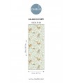 Papier Peint BALADE EN FORET VERT AMANDE - Collection LES MINIS MONDES - CASELIO - Réf. MNM105747000