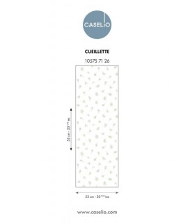 Papier Peint CUEILLETTE VERT D'EAU - Collection LES MINIS MONDES - CASELIO - Réf. MNM105757126