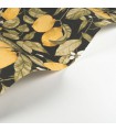 Papier Peint LEMON TREE JAUNE CITRON / ARDOISE - Collection SOLIFLORE - CASADECO - Réf. SOLI200272727