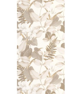 Papier Peint ROYAL LILY FICELLE - Collection SOLIFLORE - CASADECO - Réf. SOLI200261303