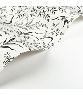 Papier Peint GRASS FIELD FUSAIN - Collection SOLIFLORE - CASADECO - Réf. SOLI200280990