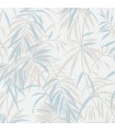 Papier Peint Vinyle Expansé sur Intissé Motif Bambou Bleu – Erismann - réf. 10067-18