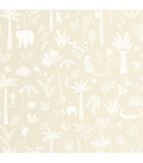 Papier Peint POETIC JUNGLE LIN - Collection ONCE UPON A TIME 2 - CASADECO - Réf. OUTD200761221