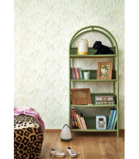 Papier Peint WALK IN THE JUNGLE VERT FEUILLE - Collection ONCE UPON A TIME 2 - CASADECO - Réf. OUTD200797515