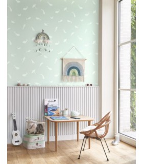 Papier Peint POETIC SEA BLEU DOUX - Collection ONCE UPON A TIME 2 - CASADECO - Réf. OUTD200806101