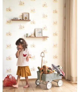 Papier Peint CORAL REEF ROUGE CORAIL - Collection ONCE UPON A TIME 2 - CASADECO - Réf. OUTD200828228