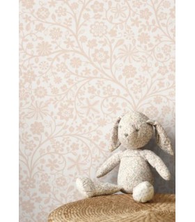 Papier Peint POETIC FLOWERS ROSE BLUSH - Collection ONCE UPON A TIME 2 - CASADECO - Réf. OUTD200834224