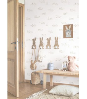 Papier Peint WALK IN THE VILLAGE LIN - Collection ONCE UPON A TIME 2 - CASADECO - Réf. OUTD200841221