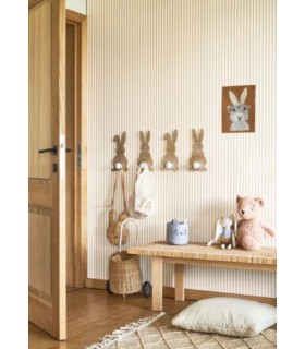 Papier Peint LINES BEIGE CAMEL - Collection ONCE UPON A TIME 2 - CASADECO - Réf. OUTD29882343