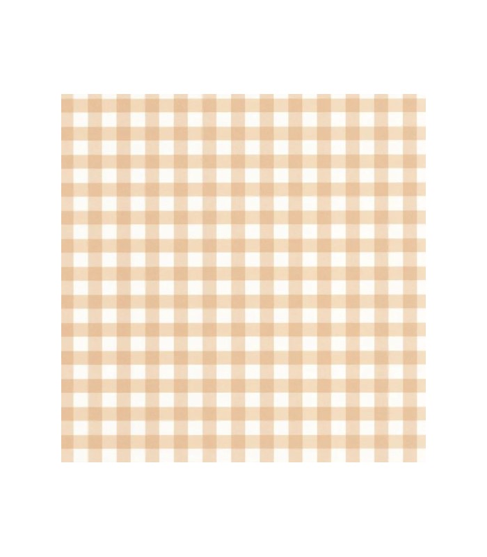 Papier Peint VICHY BEIGE ROSÉ - Collection ONCE UPON A TIME 2 - CASADECO - Réf. OUTD89261222