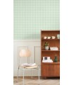Papier Peint VICHY VERT CÉLADON - Collection ONCE UPON A TIME 2 - CASADECO - Réf. OUTD89267202
