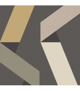 Papier Peint RIBBON GAME NOIR - Collection COLOR GAME - CASADECO - Réf. GAME200649808