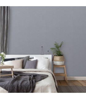 ERISMANN Papier Peint Vinyle Expansé sur Intissé Coton Piqué Carbone réf. 10072-34