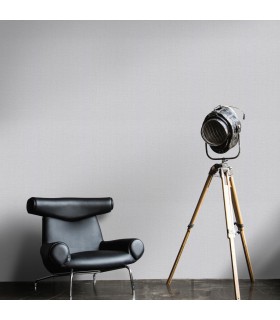 ERISMANN Papier Peint Vinyle Expansé sur Intissé Tweed Léger Gris réf. 6432-10