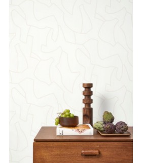 Papier Peint MAZE GAME BLANC - Collection COLOR GAME - CASADECO - Réf. GAME200610010