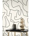 Papier Peint MAZE GAME NOIR - Collection COLOR GAME - CASADECO - Réf. GAME200619009