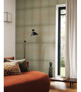 Papier Peint ARCHIE KAKI - Collection CARNABY STREET  - CASADECO - Réf. CARN200522920