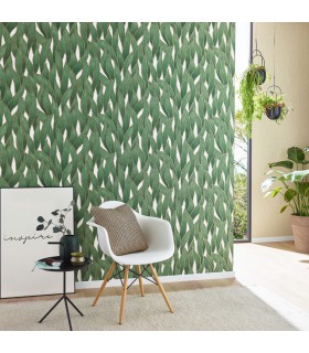 Papier Peint Vinyle Grainé sur Intissé Motif Amazonia – Erismann - réf. 10104-07