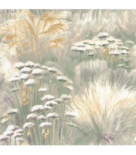 Papier Peint OYAT CELADON - Collection SENTIERS DES DUNES - CASADECO - Réf. SENT200947606