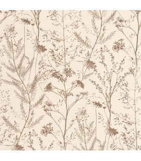 Papier Peint PRAIRIE TERRE DE SIENNE - Collection SENTIERS DES DUNES - CASADECO - Réf. SENT200952844