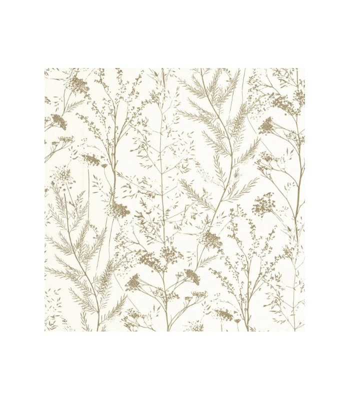 Papier Peint PRAIRIE OLIVE - Collection SENTIERS DES DUNES - CASADECO - Réf. SENT200957261