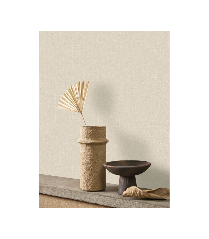Papier Peint ECUME LIN - Collection SENTIERS DES DUNES - CASADECO - Réf. SENT200961299