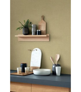 Papier Peint ECUME OLIVE - Collection SENTIERS DES DUNES - CASADECO - Réf. SENT200967736