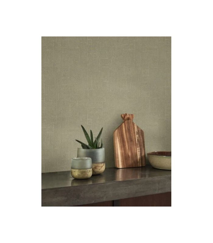 Papier Peint ECUME OLIVE - Collection SENTIERS DES DUNES - CASADECO - Réf. SENT200967736