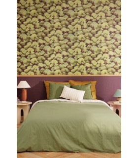 Papier Peint UNI BORDEAUX - Collection BALADE - CASELIO - Réf. BLD100608000