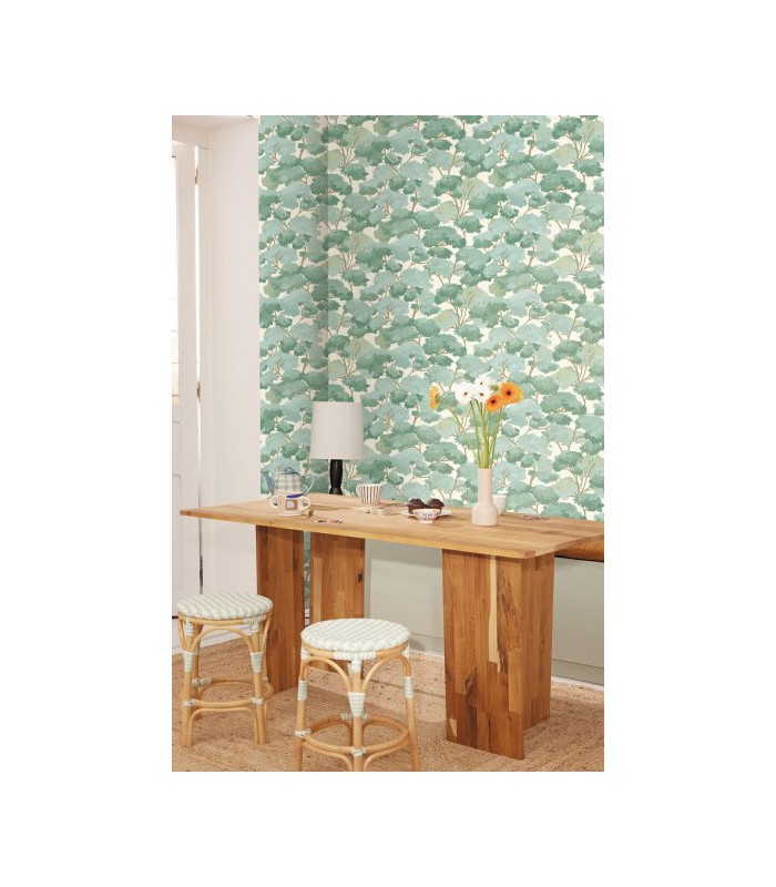 Papier Peint ETE VERT BLEU - Collection BALADE - CASELIO - Réf. BLD106107064