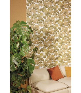 Papier Peint ETE KAKI OCRE - Collection BALADE - CASELIO - Réf. BLD106107122