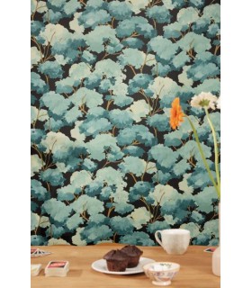 Papier Peint ETE VERT EMERAUDE - Collection BALADE - CASELIO - Réf. BLD106107290