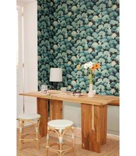 Papier Peint ETE VERT EMERAUDE - Collection BALADE - CASELIO - Réf. BLD106107290