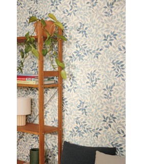 Papier Peint PRINTEMPS BLEU - Collection BALADE - CASELIO - Réf. BLD106116062