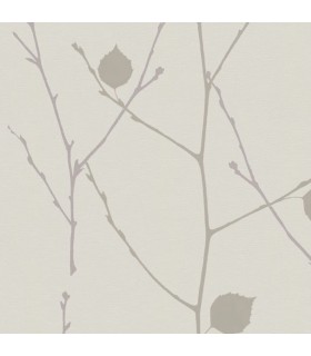 Papier Peint Intissé Motif Hêtre Violet – Marburg - réf. 57844