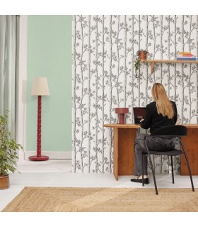 Papier Peint AUTOMNE BLANC - Collection BALADE - CASELIO - Réf. BLD106120000