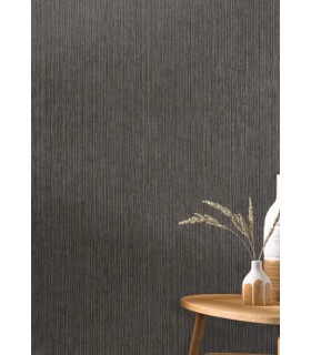 Papier Peint SISAL NOIR - Collection MATIERES - CASELIO - Réf. MMT106019000