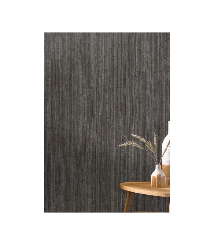 Papier Peint SISAL NOIR - Collection MATIERES - CASELIO - Réf. MMT106019000