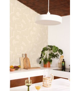 Papier Peint VOLUME SABLE - Collection ORIGINE - CASELIO - Réf. OGN106051012